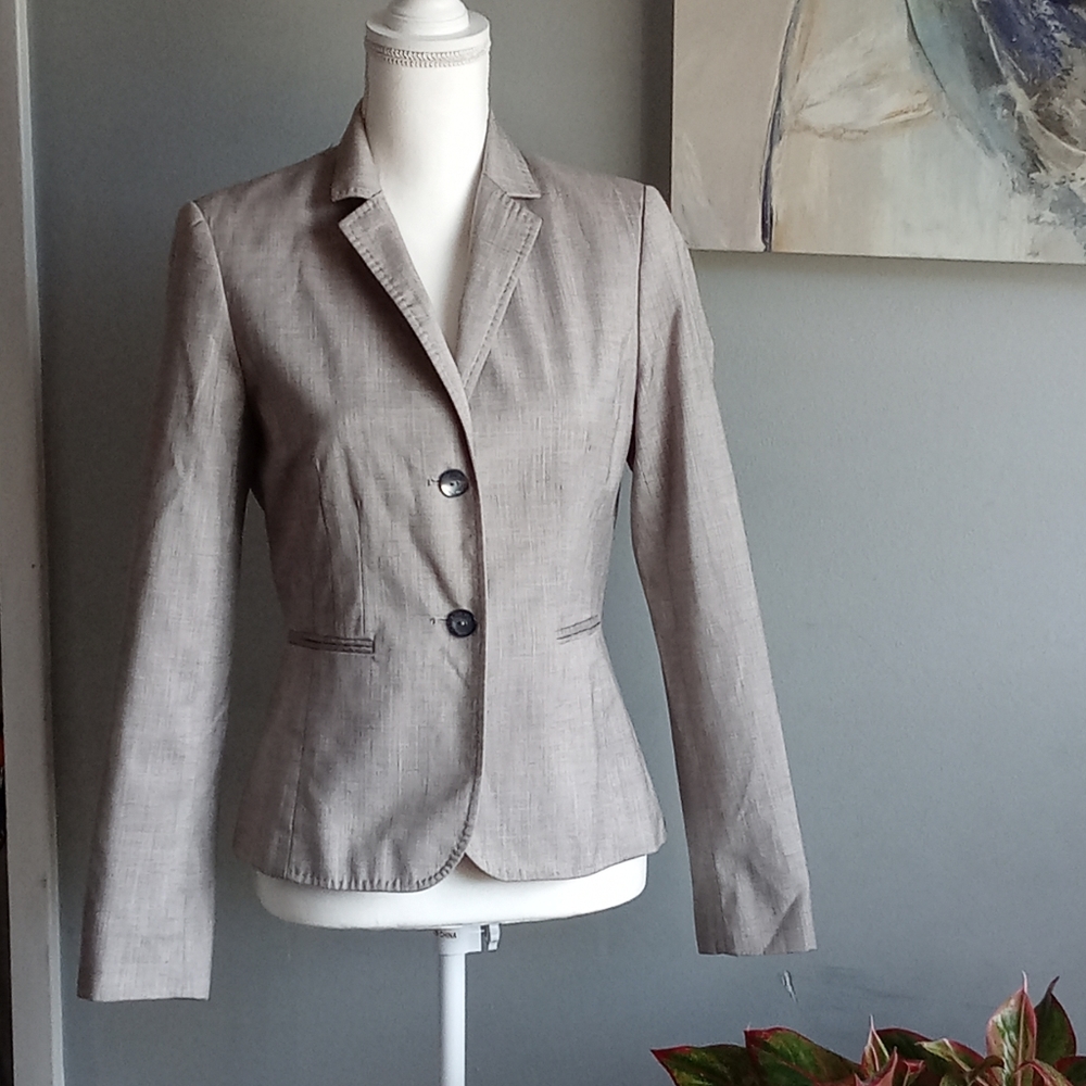Calvin Klein jacket size S color gray V neck